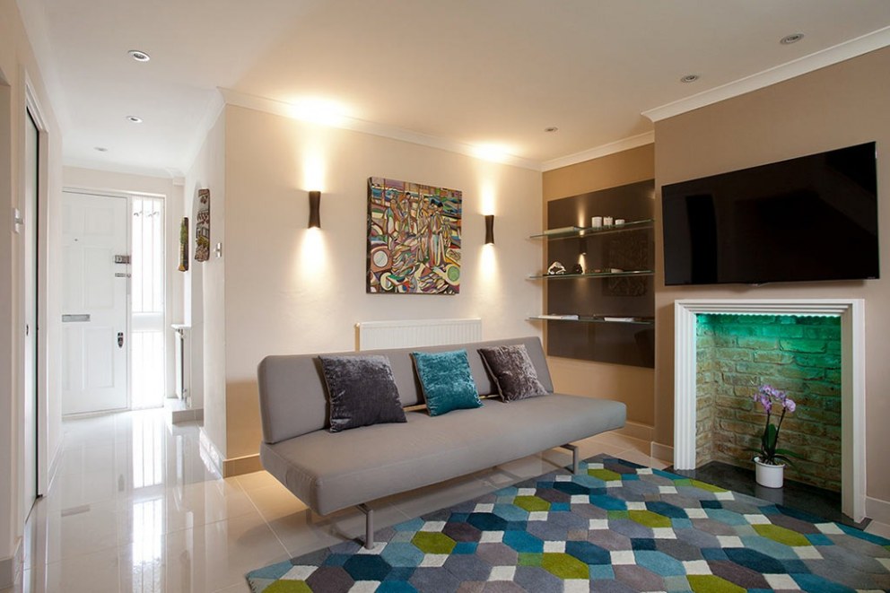 Fulham - 2 Bedroom House |  Living room 1 | Interior Designers
